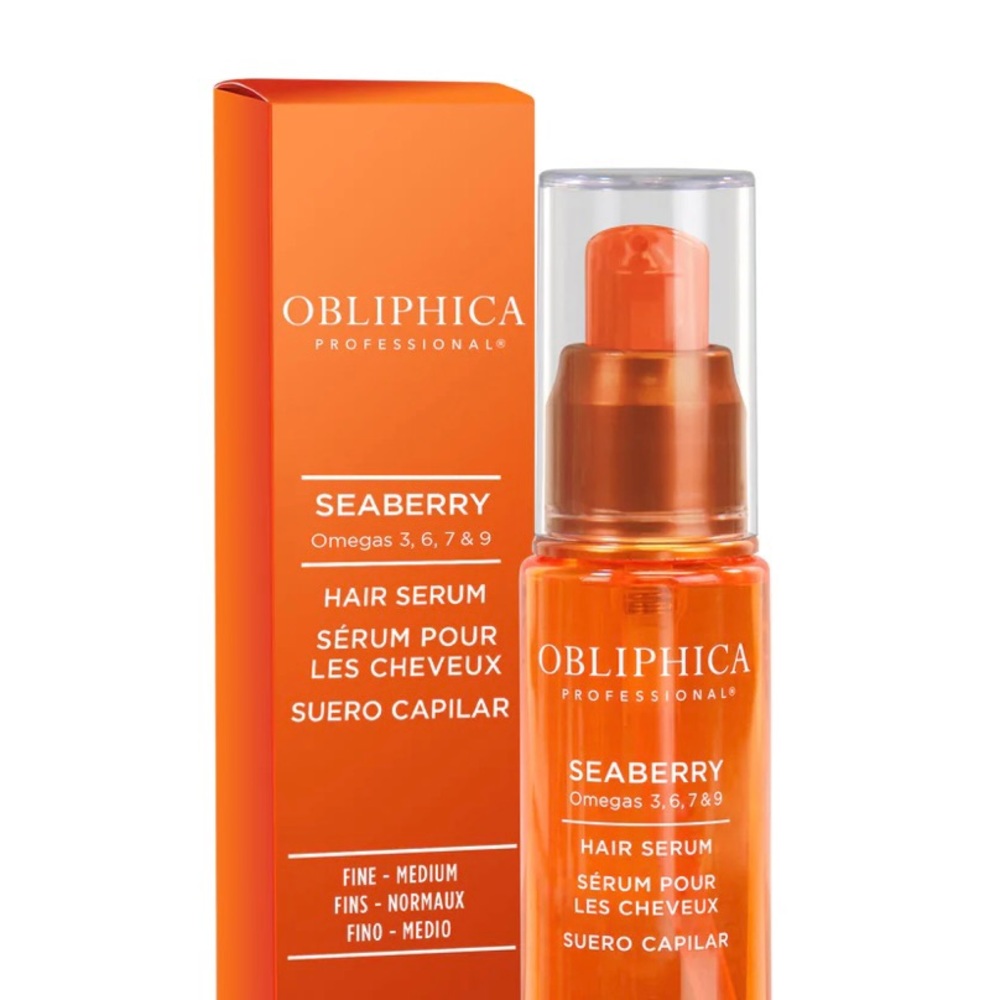 Obliphica Professional Seaberry Serum Fine to Medium hair 0.5 oz